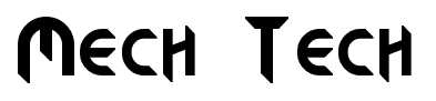 Mech Tech font